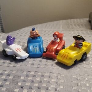 Vintage McDonalds Turbo Mac Cars